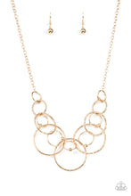 Load image into Gallery viewer, Encircled in Elegance - Gold Paparazzi Necklace
