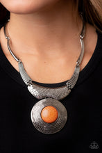 Load image into Gallery viewer, EMPRESS-ive Resume - Orange Paparazzi Necklace
