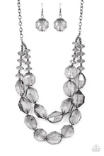 Load image into Gallery viewer, Icy Illumination - Black Necklace Paparazzi
