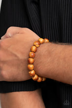 Load image into Gallery viewer, Totally Timber Mill - Brown Paparazzi Bracelet
