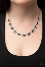 Load image into Gallery viewer, Modest Masterpiece - Blue Paparazzi Necklace
