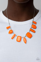 Load image into Gallery viewer, Luscious Luxe - Orange Paparazzi Necklace
