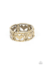 Load image into Gallery viewer, Legendary Lovers - Brass -  Paparazzi Bracelet
