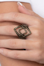 Load image into Gallery viewer, Diamond Duet - Brass - Barbara Towles Masterson&#39;s Store
