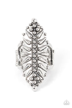 Load image into Gallery viewer, Bump, Set, Spike! - Silver Paparazzi Ring
