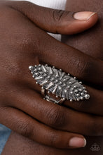 Load image into Gallery viewer, Bump, Set, Spike! - Silver Paparazzi Ring
