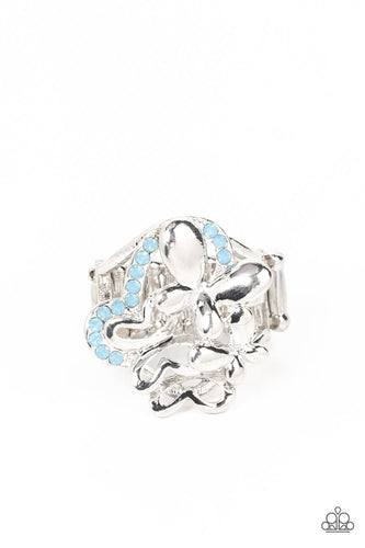 Fluttering Flashback - Blue - Barbara Towles Masterson's Store