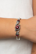 Load image into Gallery viewer, Expert Elegance - Red Paparazzi Bracelet

