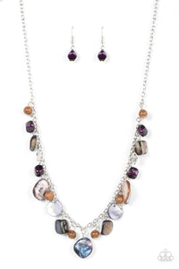 Caribbean Charisma - Purple Necklace Paparazzi