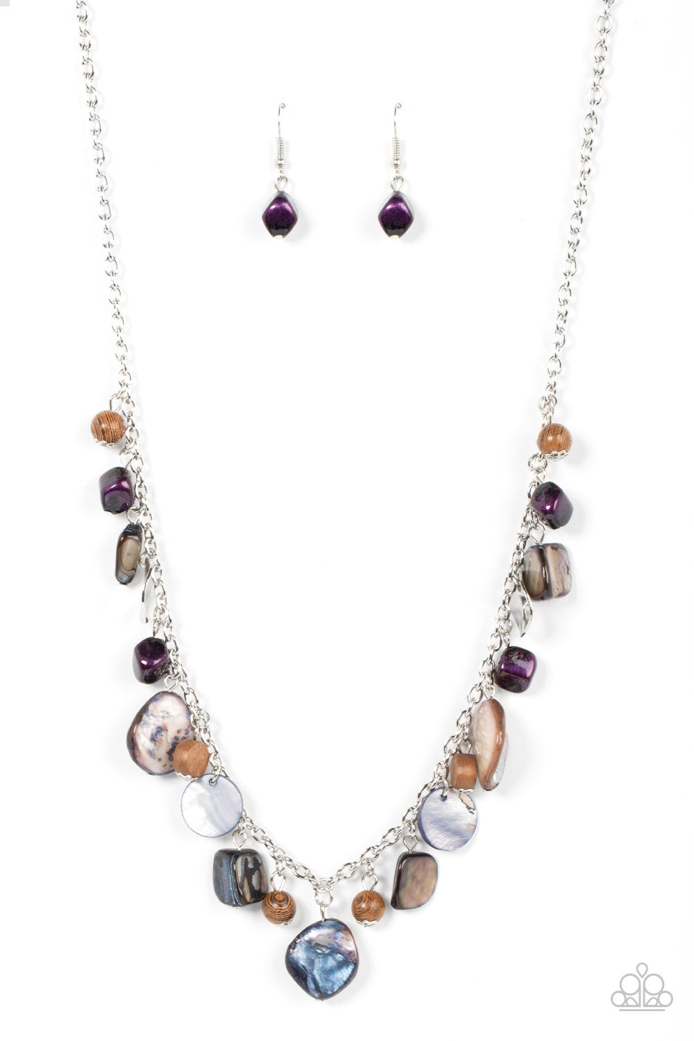Caribbean Charisma - Purple Necklace Paparazzi