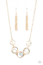Load image into Gallery viewer, Big Night Out - Gold Necklace Paparazzi
