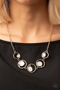 Big Night Out - Gold Necklace Paparazzi