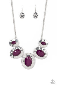 Rivera Rendezvous - Purple Paparazzi Necklace