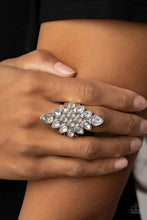 Load image into Gallery viewer, Combustible Iridescence - White Paparazzi Ring
