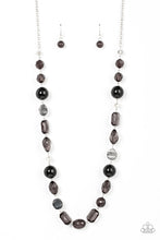 Load image into Gallery viewer, Timelessly Tailored - Black Paparazzi Necklace
