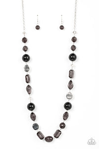 Timelessly Tailored - Black Paparazzi Necklace