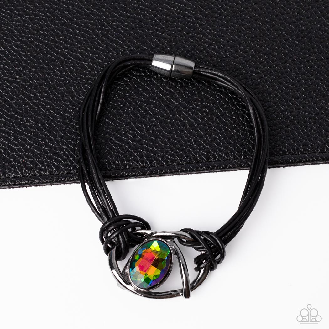 Keep Your Distance - Multi Paparazzi Bracelet