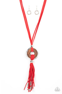 ARTISANS and Crafts - Red Paparazzi Necklace