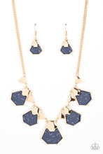 Load image into Gallery viewer, Extra Exclusive - Blue Paparazzi Necklace

