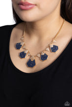 Load image into Gallery viewer, Extra Exclusive - Blue Paparazzi Necklace
