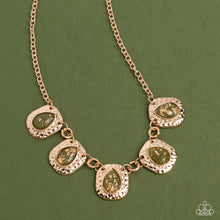 Load image into Gallery viewer, Mayan Masterpiece - Green Paparazzi Necklace
