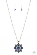 Load image into Gallery viewer, In the MEADOW of Nowhere - Blue Paparazzi Necklace
