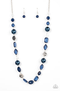Timelessly Tailored - Blue Necklace Paparazzi