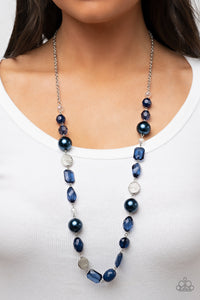 Timelessly Tailored - Blue Necklace Paparazzi