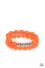 Load image into Gallery viewer, La Vida Vacation - Orange Paparazzi Bracelet
