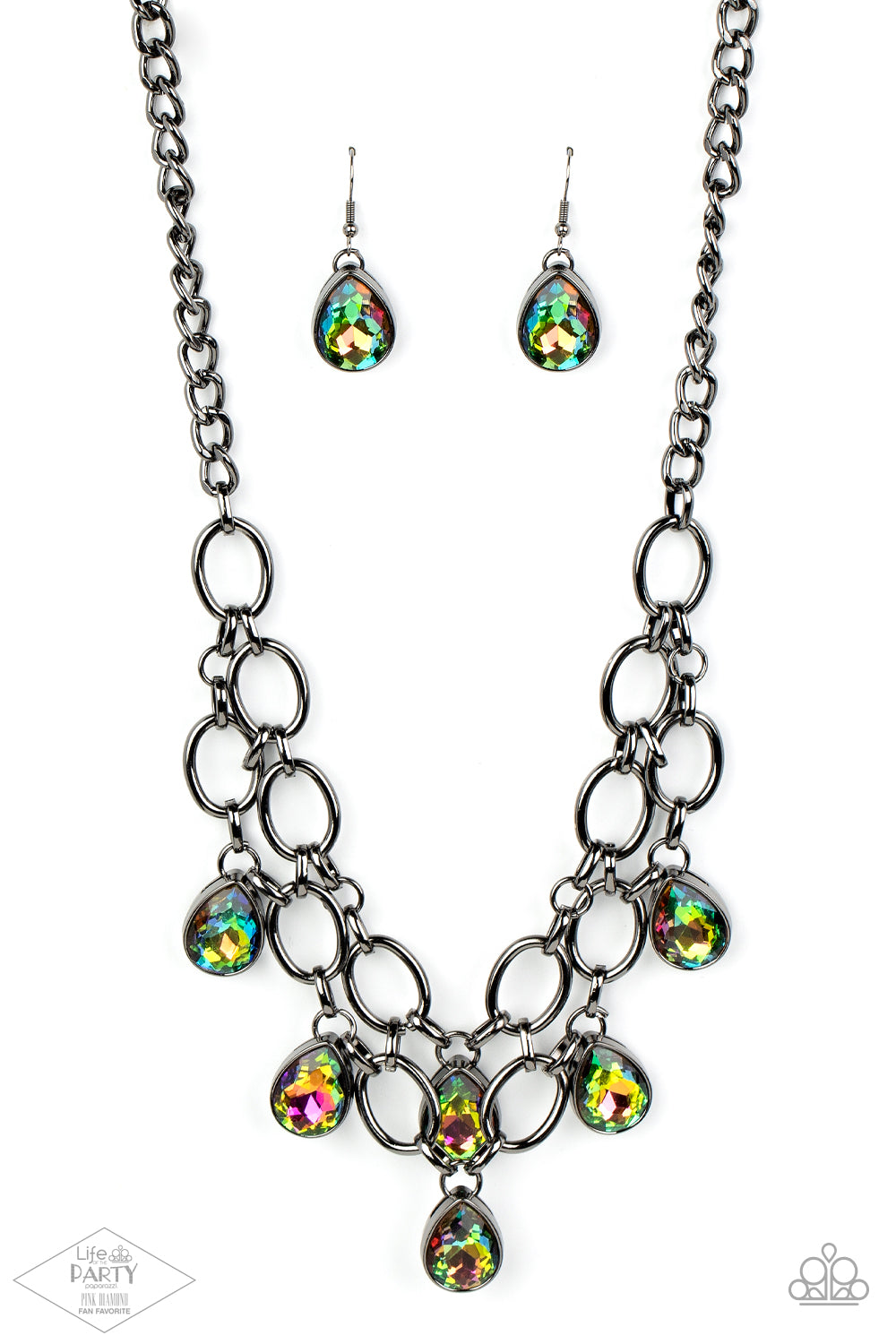 Show-Stopping Shimmer - Multi Paparazzi Necklace