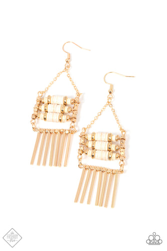 Tribal Tapestry - Gold -Sunset Sightings March 2022 Fashion Fix - Barbara Towles Masterson's Store