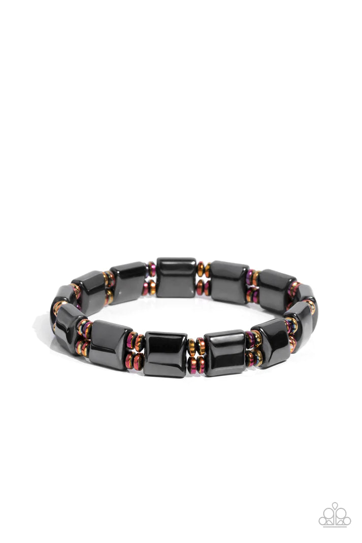 Paparazzi Bracelet ~ Cosmic Chrome - Multi