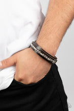 Load image into Gallery viewer, Easy on the Hardware - Brown Paparazzi Bracelet
