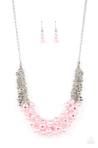 Bonus Points - Pink Paparazzi Necklace