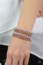 Load image into Gallery viewer, ICE Knowing You - Rose Gold Paparazzi Bracelet
