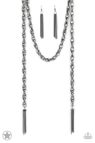 SCARFed for Attention - Gunmetal - Barbara Towles Masterson's Store