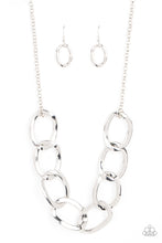 Load image into Gallery viewer, Ive got the Power - Silver Necklace Paparazzi

