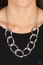 Load image into Gallery viewer, Ive got the Power - Silver Necklace Paparazzi
