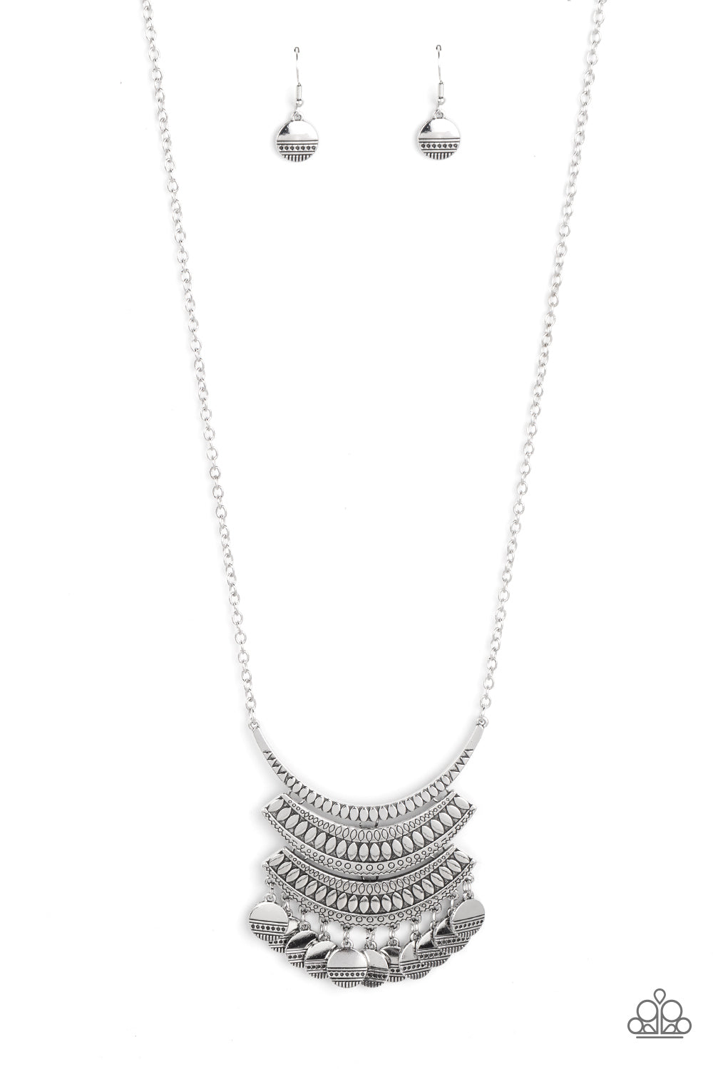 Under the EMPRESS-ion - Silver Paparazzi Necklace