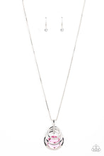 Load image into Gallery viewer, Spun Sparkle - Pink Necklace Paparazzi
