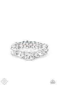 Wedded Bliss - White Ring Paparazzi