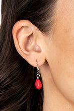 Load image into Gallery viewer, Saguaro Soul Trek - Red Necklace Paparazzi

