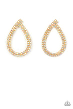 Load image into Gallery viewer, Diva Dust - Gold Earring Paparazzi
