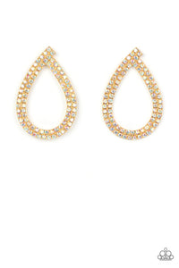 Diva Dust - Gold Earring Paparazzi