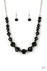 Cosmic Cadence - Black Paparazzi Necklace