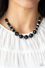 Load image into Gallery viewer, Cosmic Cadence - Black Paparazzi Necklace
