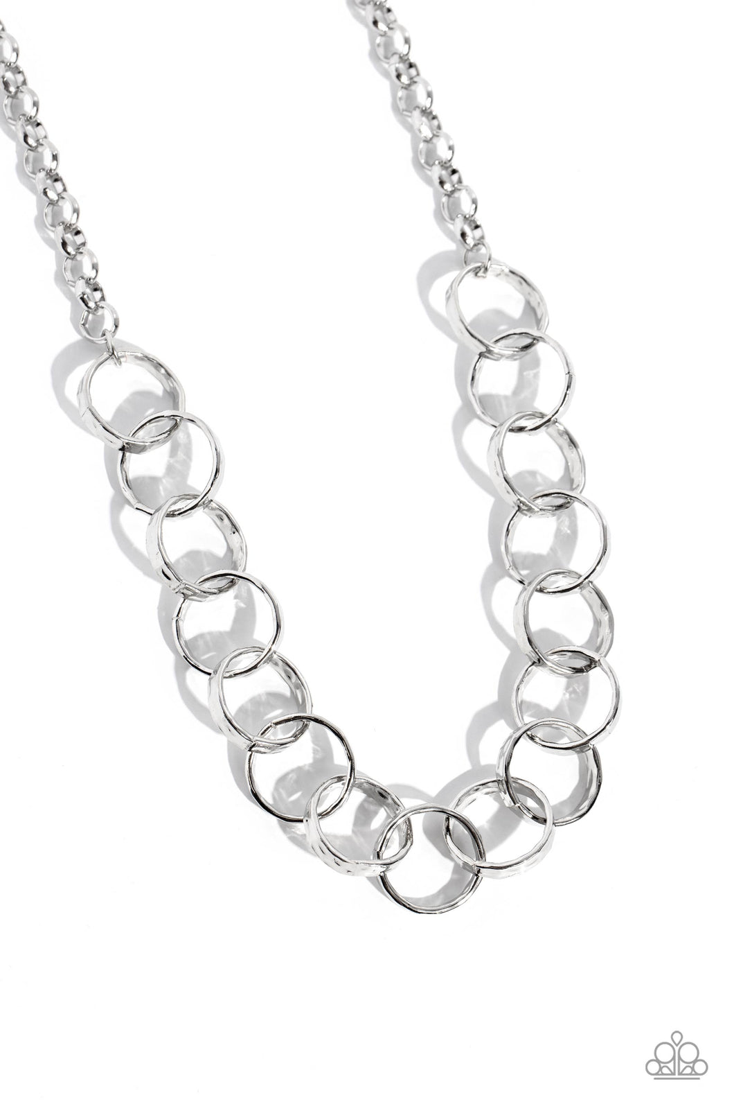 Metro Medley - Silver Necklace