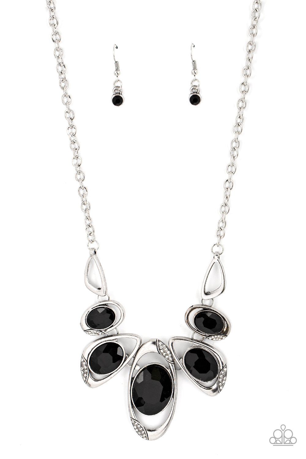 Hypnotic Twinkle - Black Necklace Paparazzi