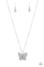 Load image into Gallery viewer, Flutter Forte - White Paparazzi Necklace
