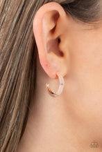 Load image into Gallery viewer, BEVEL Up - Rose Gold Earrings Paparazzi
